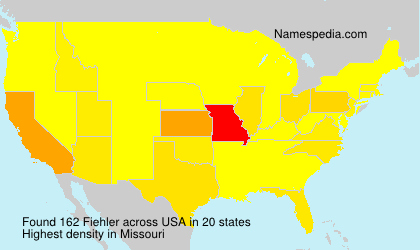 Surname Fiehler in USA Surname Fiehler in USA