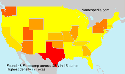Surname Fieldcamp in USA Surname Fieldcamp in USA