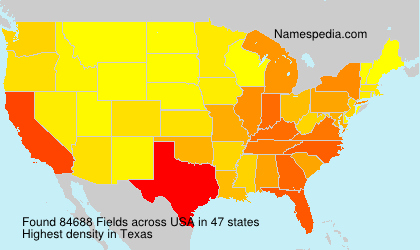 Surname Fields in USA Surname Fields in USA