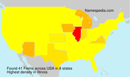 Surname Fiems in USA Surname Fiems in USA