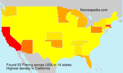 Surname Fiering in USA Surname Fiering in USA