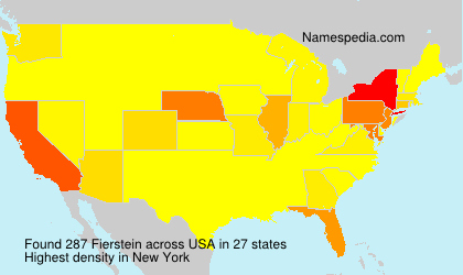 Surname Fierstein in USA Surname Fierstein in USA