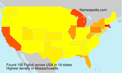 Surname Figlioli in USA Surname Figlioli in USA