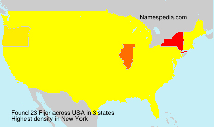 Surname Fijor in USA Surname Fijor in USA