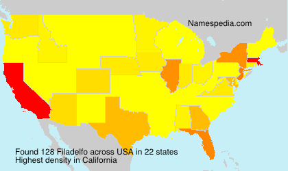 Surname Filadelfo in USA Surname Filadelfo in USA
