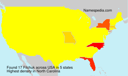 Surname Filchuk in USA Surname Filchuk in USA