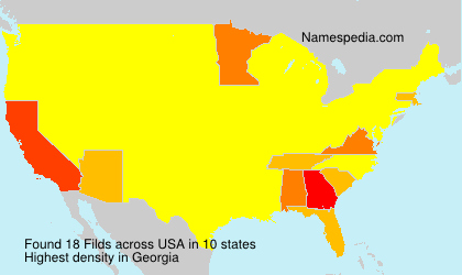 Surname Filds in USA Surname Filds in USA