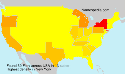 Surname Filey in USA Surname Filey in USA