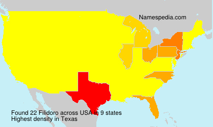 Surname Filidoro in USA Surname Filidoro in USA