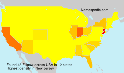 Surname Filipow in USA Surname Filipow in USA
