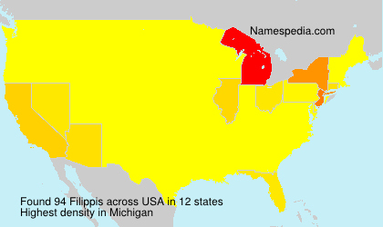 Surname Filippis in USA Surname Filippis in USA