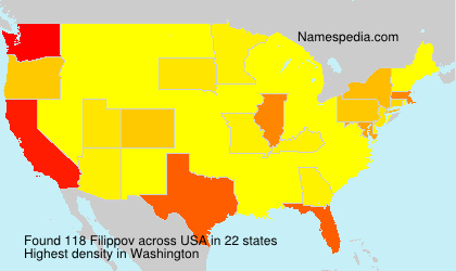 Surname Filippov in USA Surname Filippov in USA