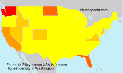 Surname Filipy in USA Surname Filipy in USA