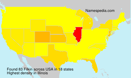 Surname Filkin in USA Surname Filkin in USA