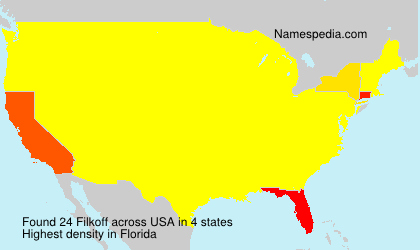 Surname Filkoff in USA Surname Filkoff in USA