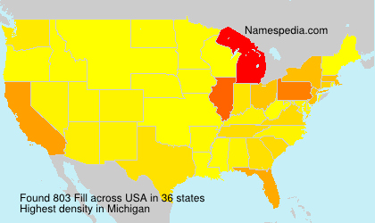 Surname Fill in USA Surname Fill in USA