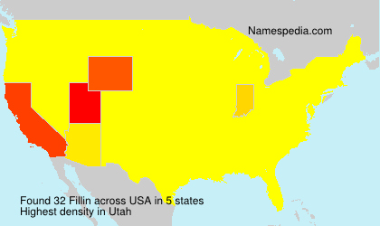 Surname Fillin in USA Surname Fillin in USA