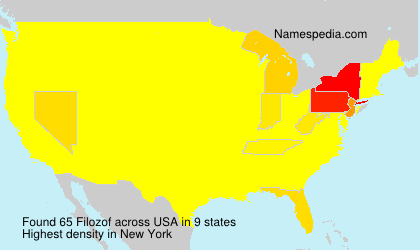 Surname Filozof in USA Surname Filozof in USA
