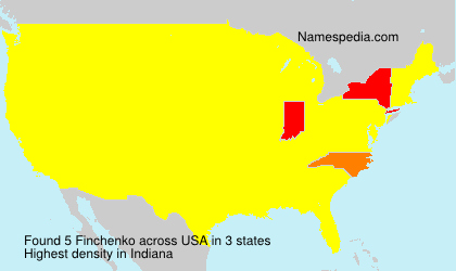 Surname Finchenko in USA Surname Finchenko in USA