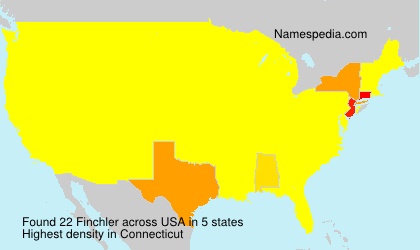 Surname Finchler in USA