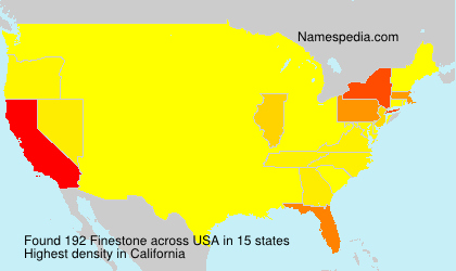 Surname Finestone in USA Surname Finestone in USA