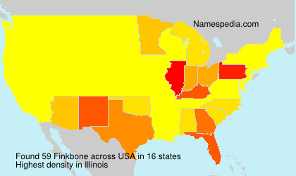 Surname Finkbone in USA Surname Finkbone in USA