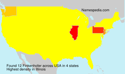 Surname Finkenhofer in USA Surname Finkenhofer in USA