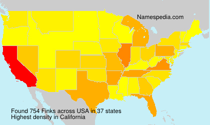 Surname Finks in USA Surname Finks in USA