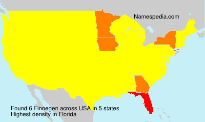 Surname Finnegen in USA Surname Finnegen in USA