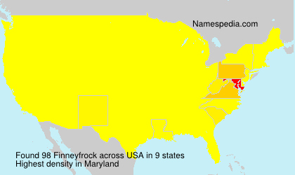 Surname Finneyfrock in USA Surname Finneyfrock in USA