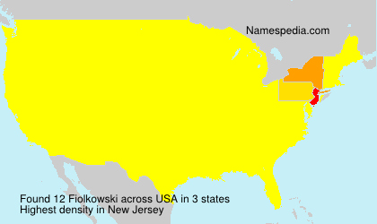 Surname Fiolkowski in USA Surname Fiolkowski in USA