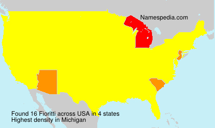 Surname Fioritti in USA Surname Fioritti in USA