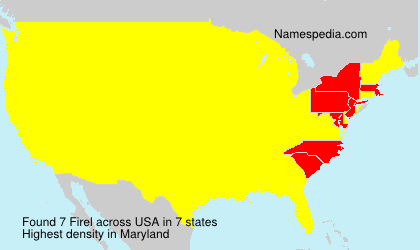 Surname Firel in USA Surname Firel in USA