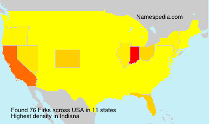 Surname Firks in USA Surname Firks in USA