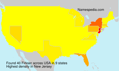 Surname Firkser in USA Surname Firkser in USA