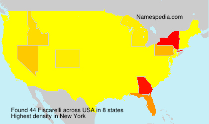 Surname Fiscarelli in USA Surname Fiscarelli in USA