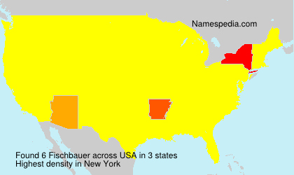 Surname Fischbauer in USA Surname Fischbauer in USA