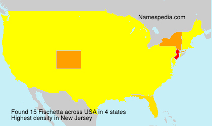 Surname Fischetta in USA Surname Fischetta in USA