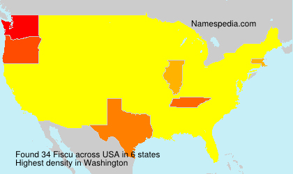 Surname Fiscu in USA Surname Fiscu in USA