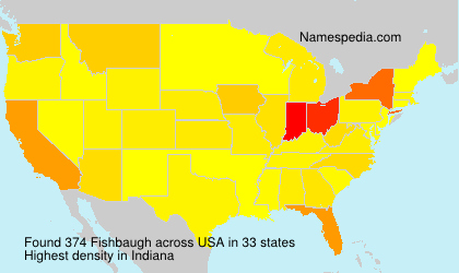 Surname Fishbaugh in USA