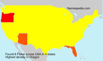 Surname Fiskal in USA Surname Fiskal in USA
