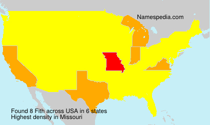 Surname Fith in USA Surname Fith in USA