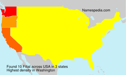 Surname Fitial in USA Surname Fitial in USA