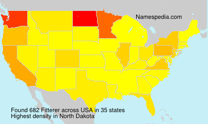 Surname Fitterer in USA Surname Fitterer in USA