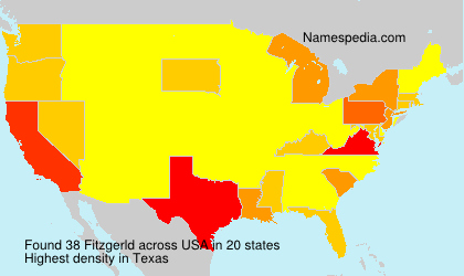 Surname Fitzgerld in USA Surname Fitzgerld in USA