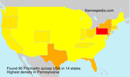 Surname Fitzmartin in USA Surname Fitzmartin in USA