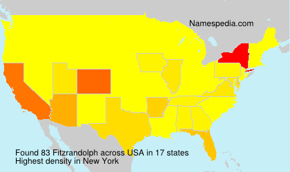Surname Fitzrandolph in USA Surname Fitzrandolph in USA