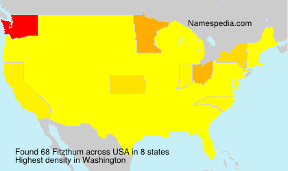 Surname Fitzthum in USA
