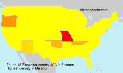 Surname Fitzwalter in USA Surname Fitzwalter in USA