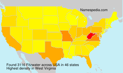 Surname Fitzwater in USA Surname Fitzwater in USA